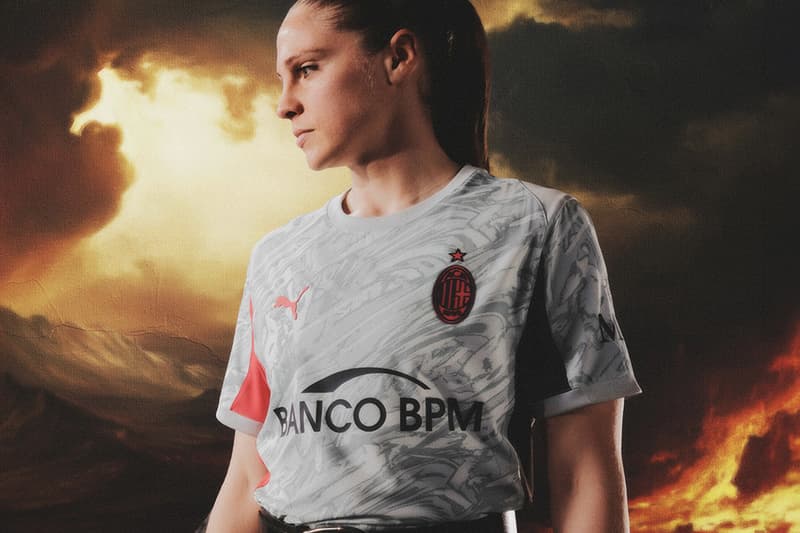 PUMA AC Milan 2025/26 Home Kit football jerseys Herbert Kilpin Maikel Oettle Marco Mueller Rossoneri RE:FIBRE ULTRAWEAVE dryCELL technology Release Info