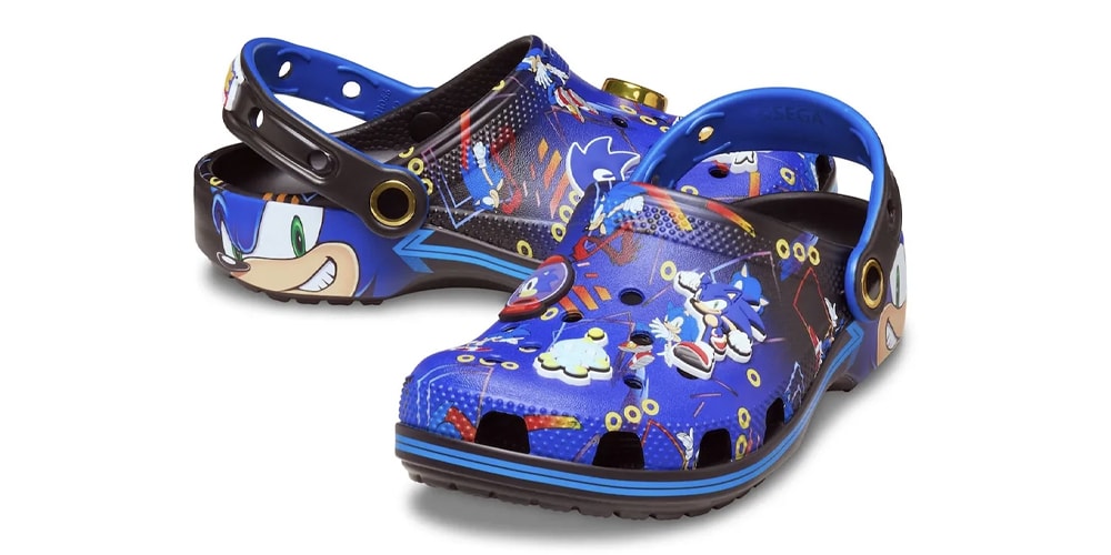 Crocs Debuts Collaborative 'Sonic the Hedgehog' Classic Clog