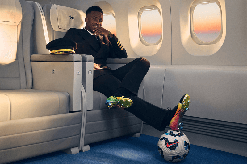 Vini Jr Nike Mercurial Player Edition football boot brazil player athlete collaboration footwear sneakers
