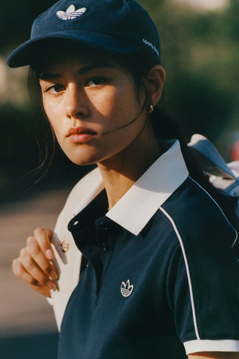 Sporty & Rich x adidas Originals Hit the Tennis Courts collab footwear collection adizero release info price website emily oberg