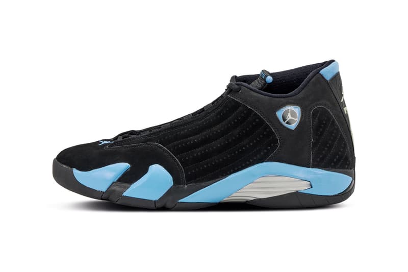 Air Jordan 14 Black University Blue 487471-002 Release date info store list buying guide photos price rumor aj14