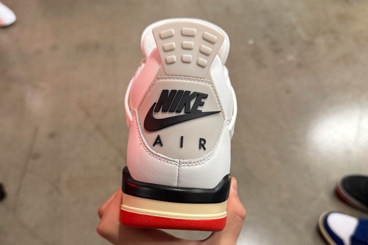 Air Jordan 4 Rare Air White Sample Info release date aj4 jordan brand photos pics first look