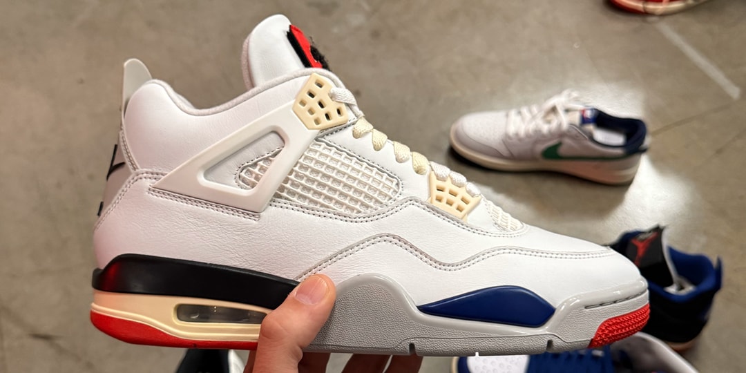 Check Out This Air Jordan 4 "Rare Air" Sample