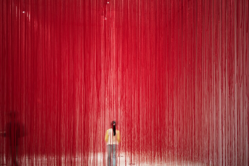 Chiharu Shiota 'Silent Emptiness' at Red Brick Art Museum Beijing art artworks