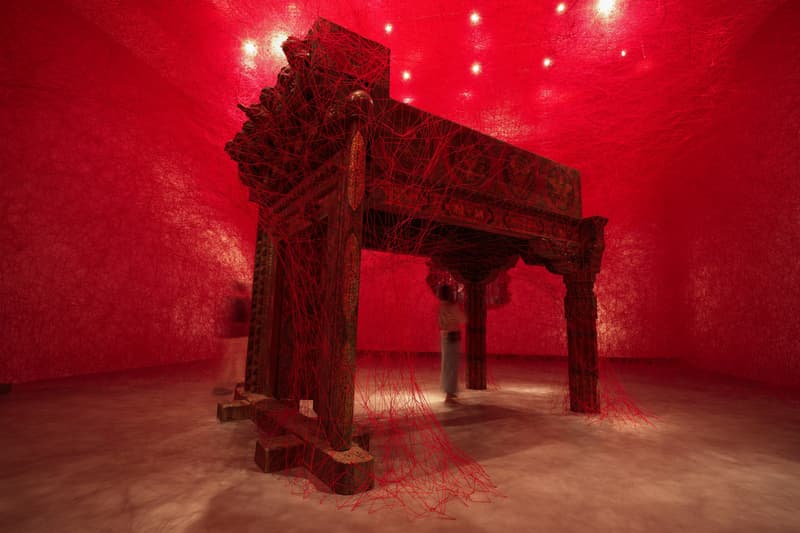Chiharu Shiota 'Silent Emptiness' at Red Brick Art Museum Beijing art artworks