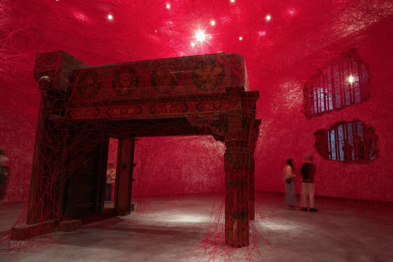 Chiharu Shiota 'Silent Emptiness' at Red Brick Art Museum Beijing art artworks
