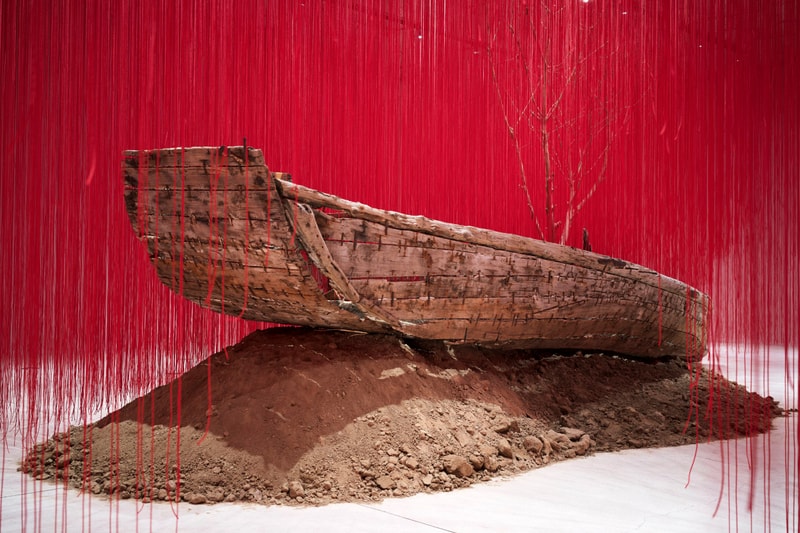 Chiharu Shiota 'Silent Emptiness' at Red Brick Art Museum Beijing art artworks