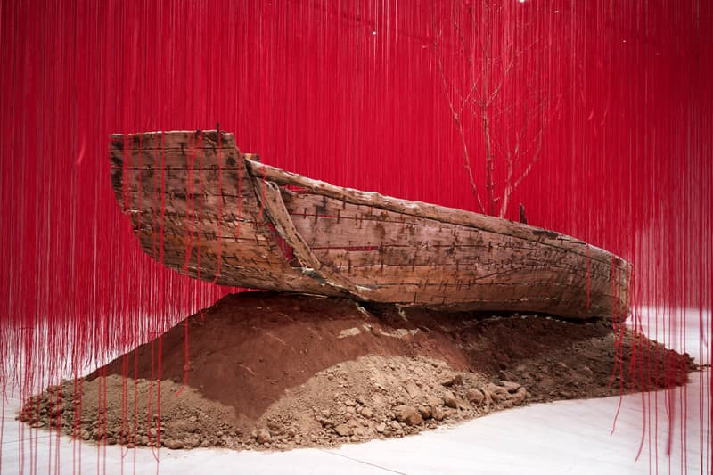 Chiharu Shiota 'Silent Emptiness' at Red Brick Art Museum Beijing art artworks