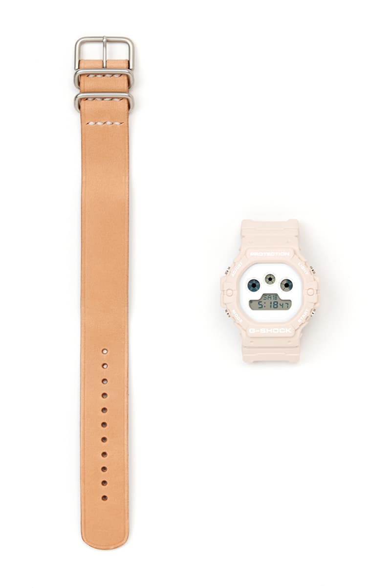 Hender Scheme G-SHOCK DW-5900 Natural Release Date info store list buying guide photos price