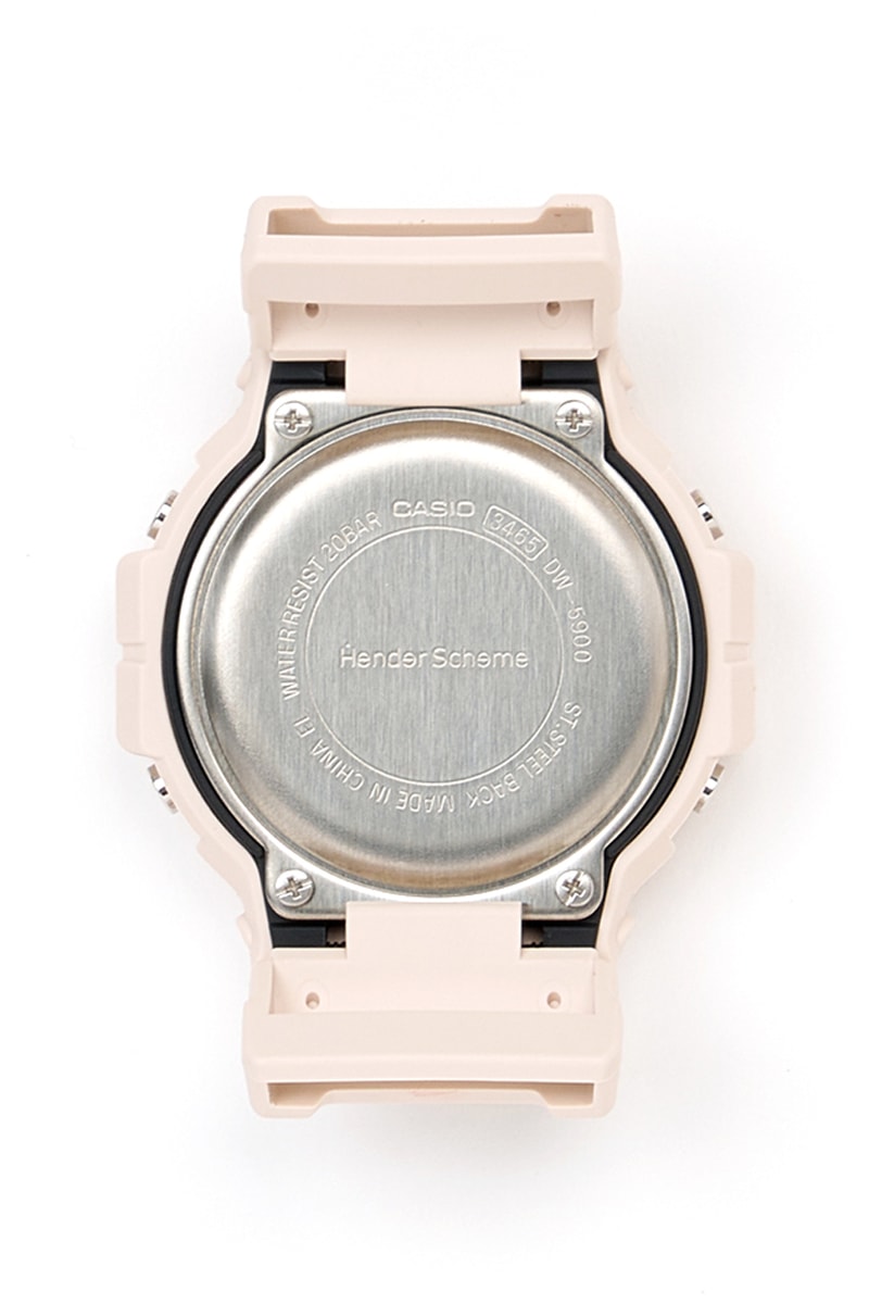 Hender Scheme G-SHOCK DW-5900 Natural Release Date info store list buying guide photos price