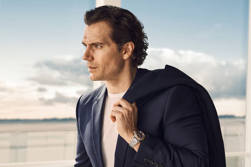 longines spirit zulu time 1925 anniversary 100 years wristwatch dual time zone commemorative henry cavill zero median greenwich rose gold alloy accents planisphere engraving 39mm nato strap stainless steel bracelet 