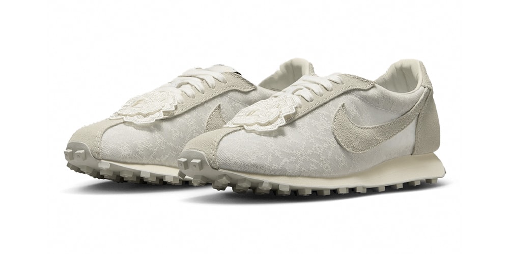 Nike Adds Jacquard and Suede Detailing to the LD-1000 "Soft Pearl"