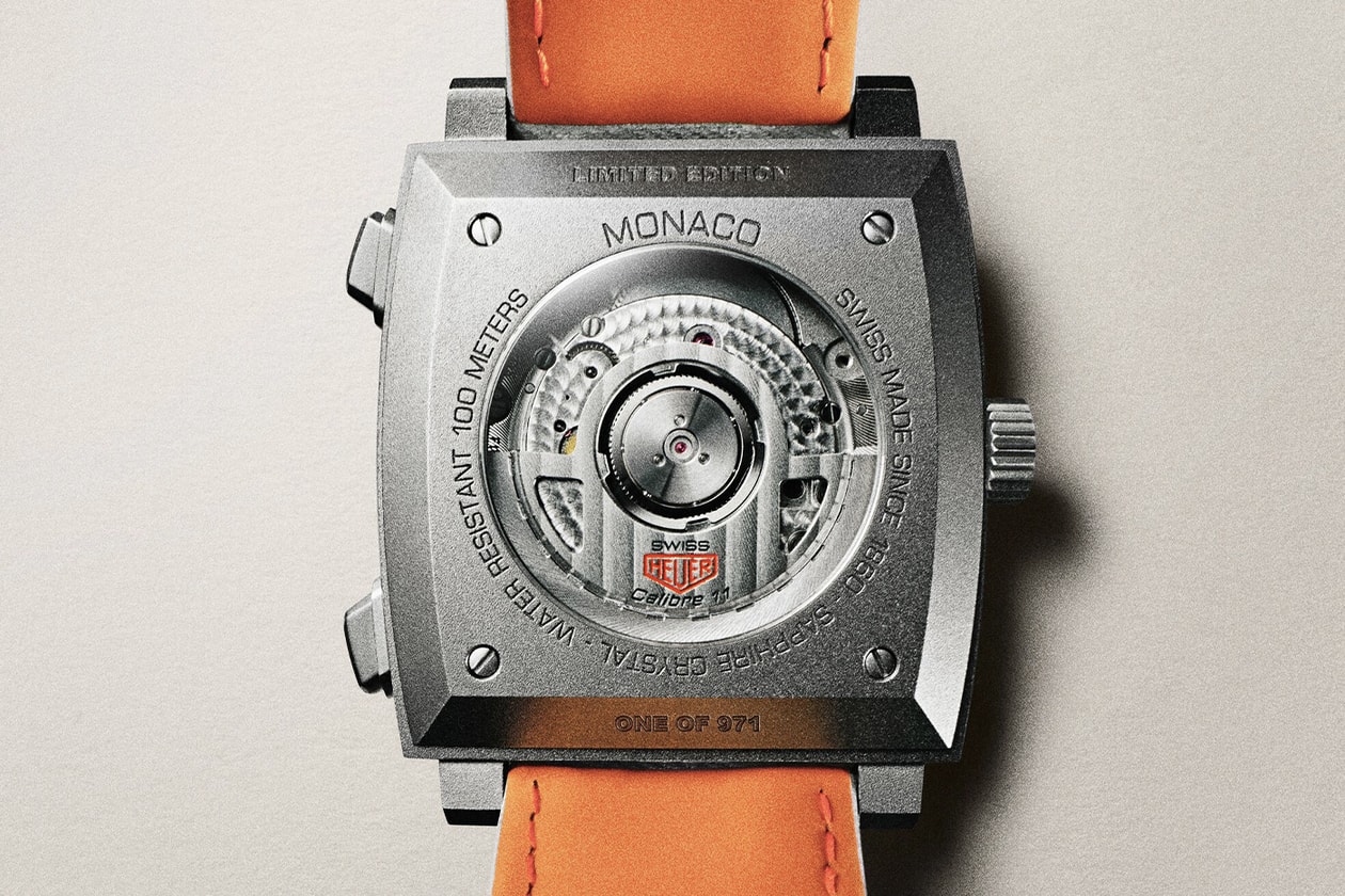 TAG Heuer Formula 1 Grand Prix de Monaco Indianapolis 500 racing Monaco Chronograph Stopwatch Chronograph x Gulf Split-Seconds Chronograph watch release info limited edition 