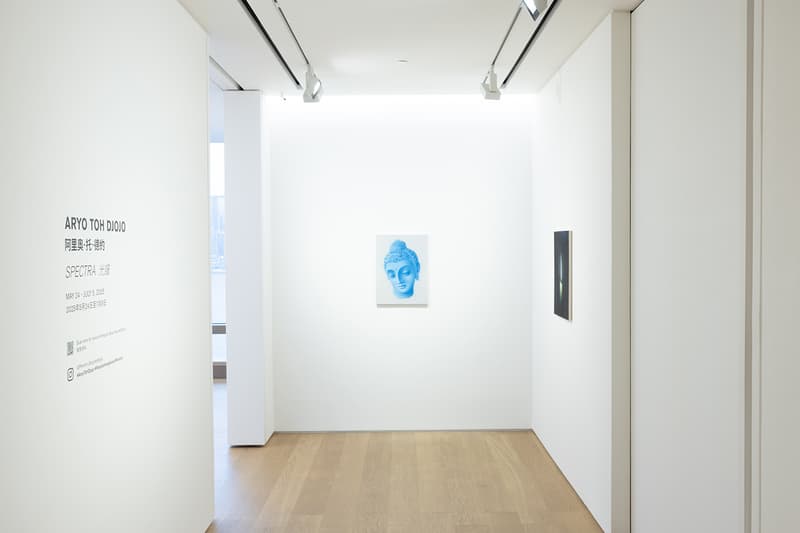 Aryo Toh Djojo 'Spectra' Exhibition Perrotin Hong Kong Info thermochromic paintings meditative interview artist quotes