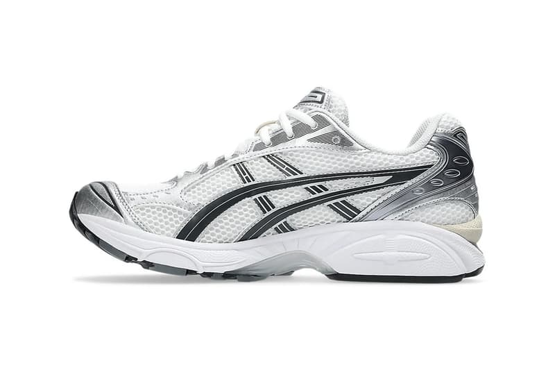 ASICS GEL-Kayano 14 "White Silver" Returns 1203A537-110 Fall 2025 minimalist chrome white monochromatic