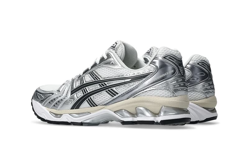 ASICS GEL-Kayano 14 "White Silver" Returns 1203A537-110 Fall 2025 minimalist chrome white monochromatic