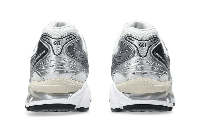 ASICS GEL-Kayano 14 "White Silver" Returns 1203A537-110 Fall 2025 minimalist chrome white monochromatic