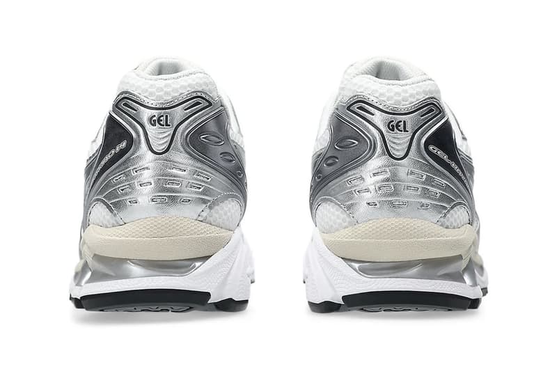 ASICS GEL-Kayano 14 "White Silver" Returns 1203A537-110 Fall 2025 minimalist chrome white monochromatic