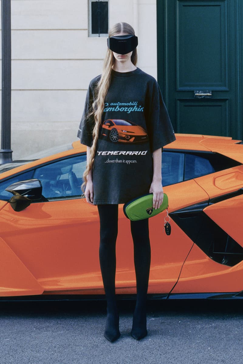 Balenciaga Gets Fast and Furious With New Automobili Lamborghini Collaboration demna rodeo hourglass explorer carrier bags