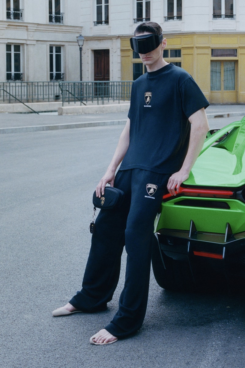 Balenciaga Gets Fast and Furious With New Automobili Lamborghini Collaboration demna rodeo hourglass explorer carrier bags