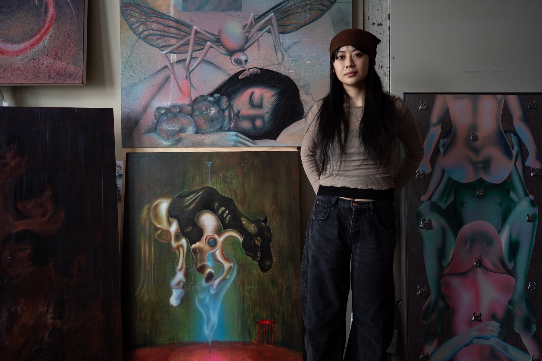 HypeArt Visits: Ji Zou art artworks