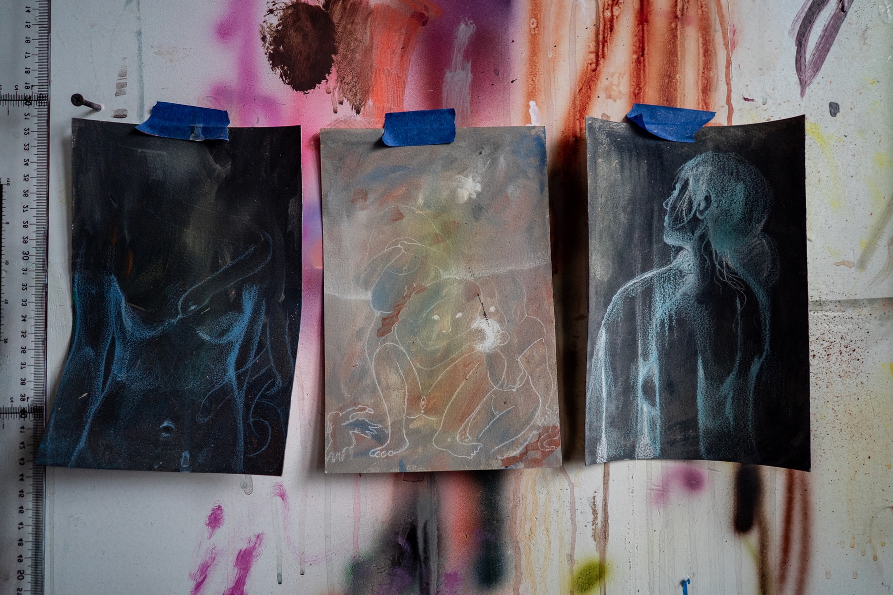 HypeArt Visits: Ji Zou art artworks