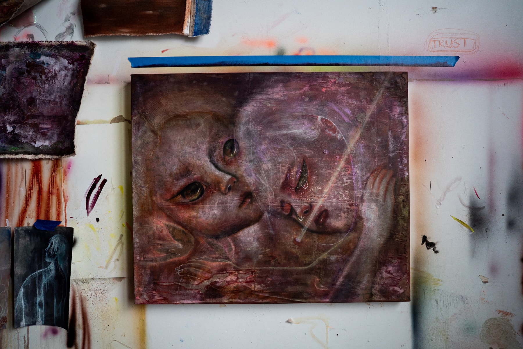 HypeArt Visits: Ji Zou art artworks