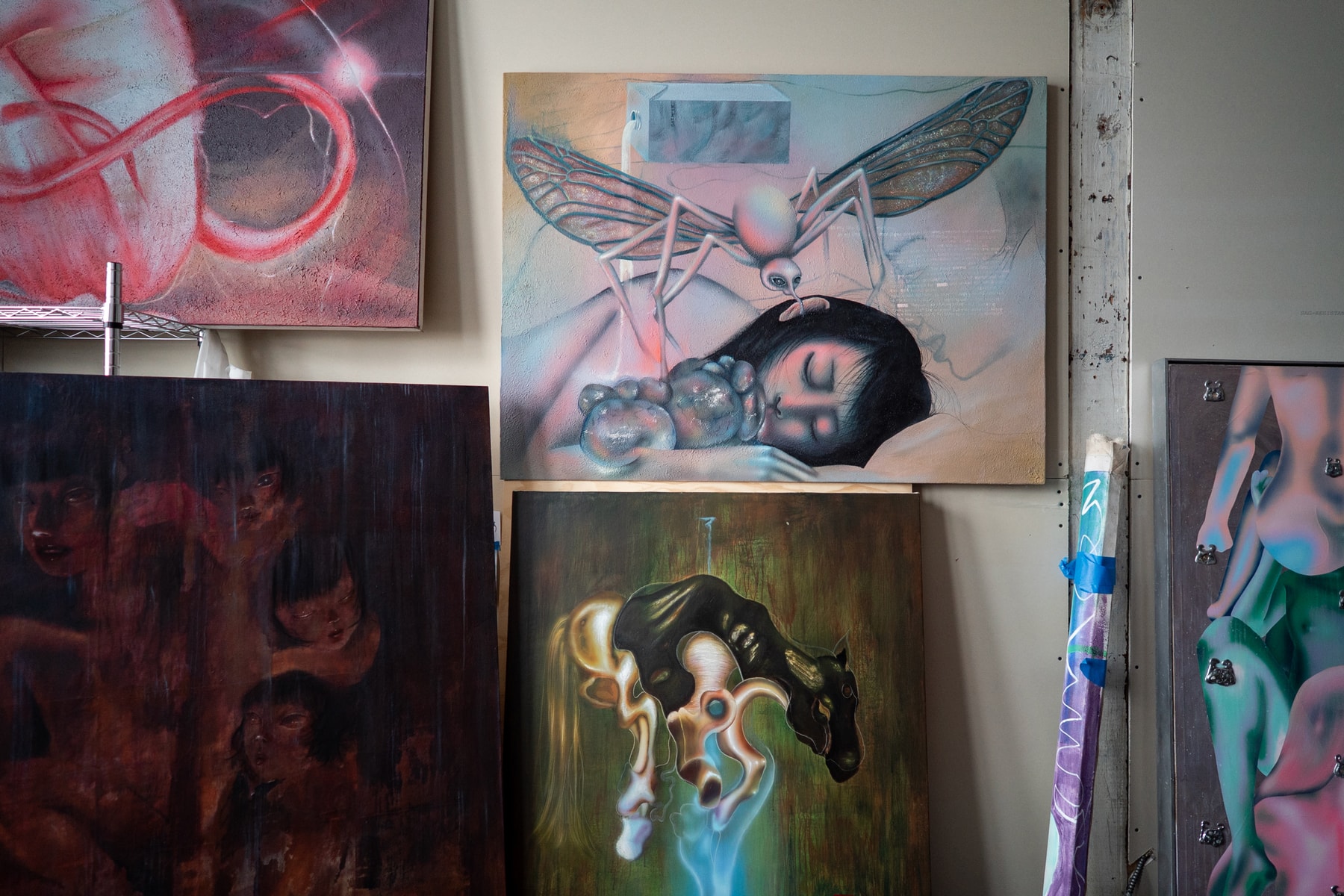 HypeArt Visits: Ji Zou art artworks