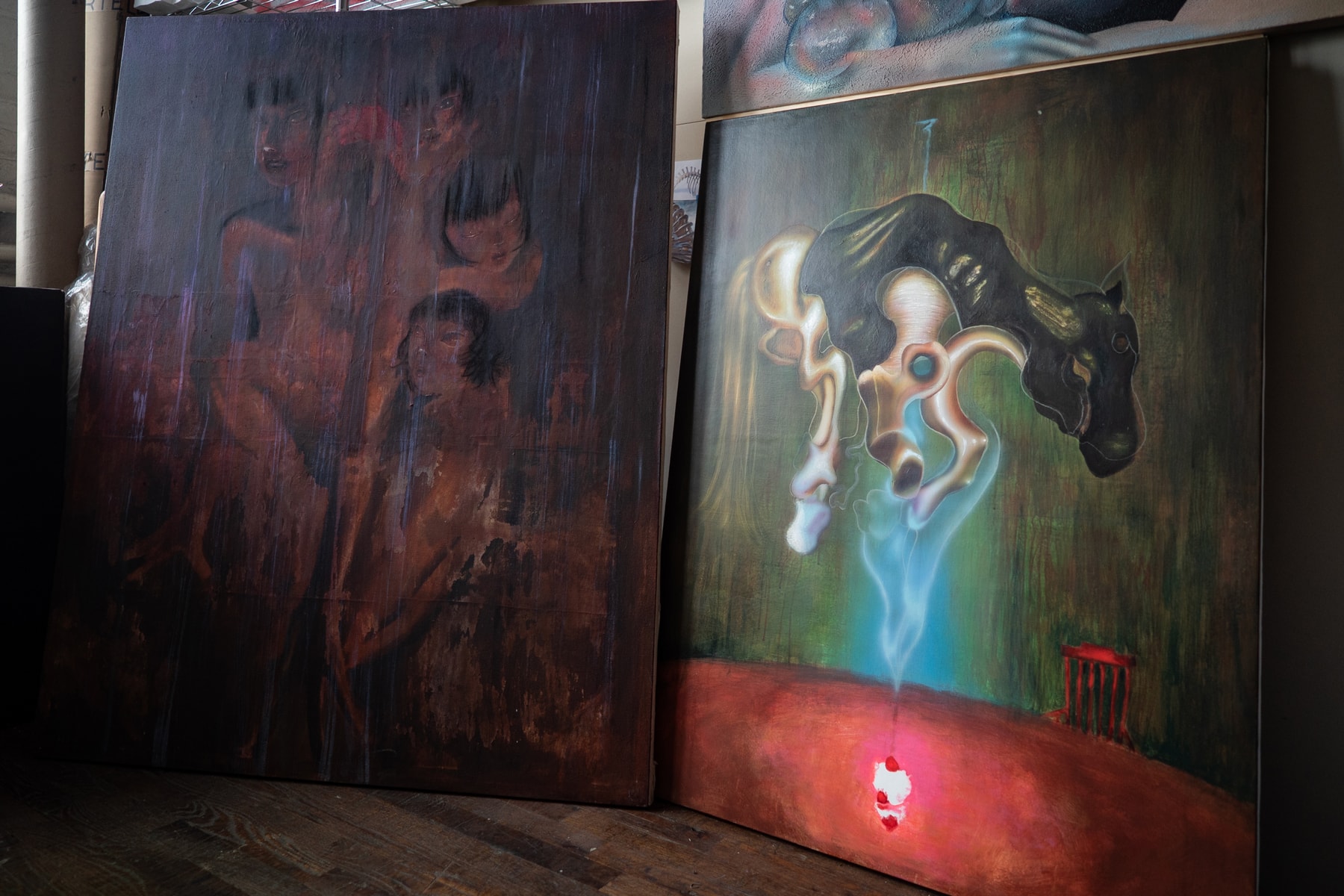 HypeArt Visits: Ji Zou art artworks