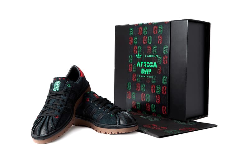 LABRUM adidas Africa Day Superstar Collaboration london uk footwear menswear womenswear Foday Dumbuya
