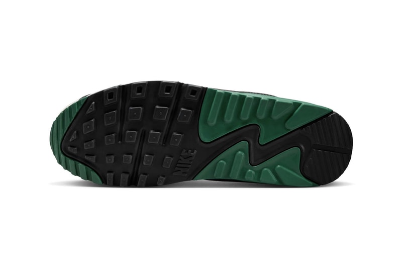 Official Look at the Nike Air Max 90 "Evergreen Aura" DM0029-116 Summit White/Evergreen Aura-Vast Grey-Smoke Grey