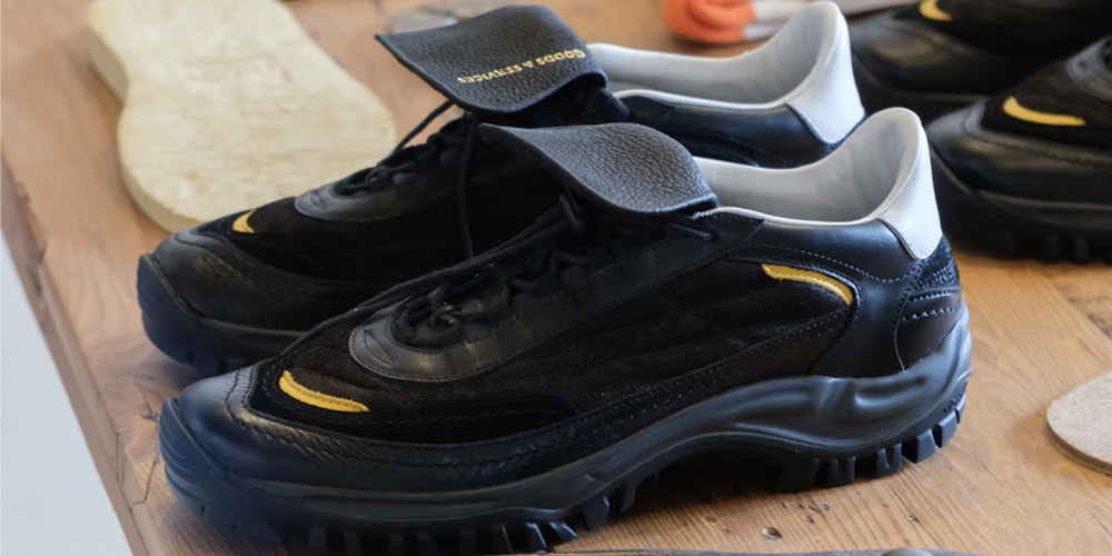 Goods & Services Combines Football Boots and Work Boots with its Field Shoe