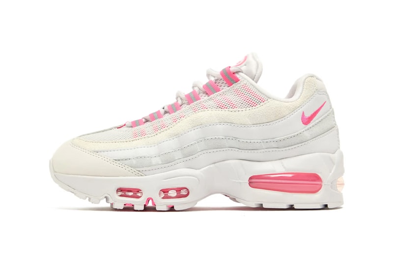 Nike Air Max 95 OG Surfaces in "Vast Grey/Hyper Pink"  IB6396-002 Vast Grey/Hyper Pink-Pure Platinum-Platinum Tint-Black release info