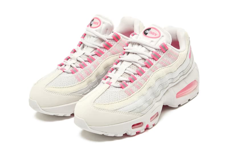 Nike Air Max 95 OG Surfaces in "Vast Grey/Hyper Pink"  IB6396-002 Vast Grey/Hyper Pink-Pure Platinum-Platinum Tint-Black release info