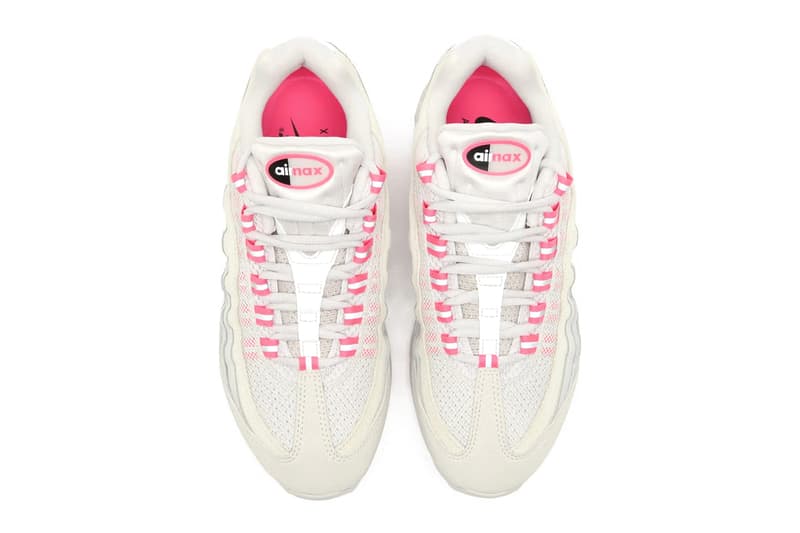 Nike Air Max 95 OG Surfaces in "Vast Grey/Hyper Pink"  IB6396-002 Vast Grey/Hyper Pink-Pure Platinum-Platinum Tint-Black release info