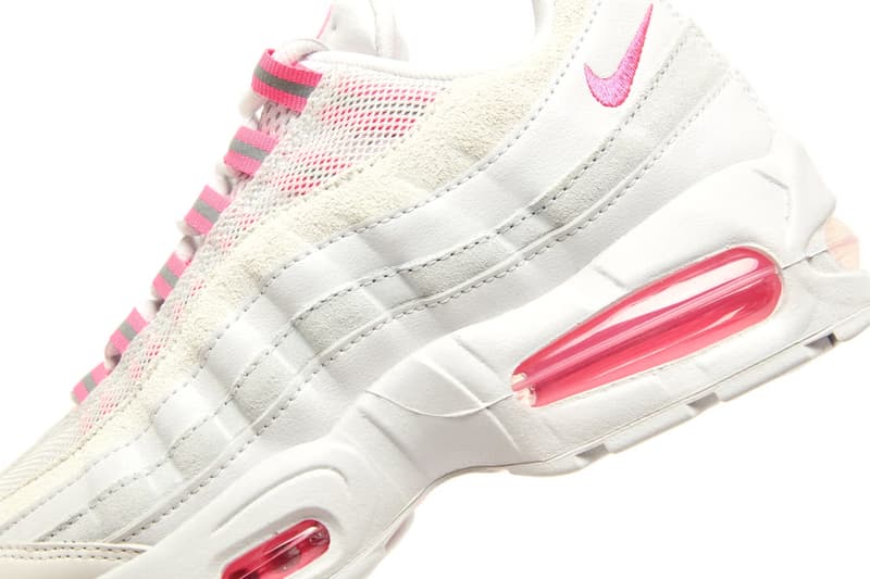 Nike Air Max 95 OG Surfaces in "Vast Grey/Hyper Pink"  IB6396-002 Vast Grey/Hyper Pink-Pure Platinum-Platinum Tint-Black release info