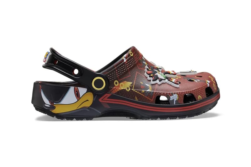 'Sonic the Hedgehog' x Crocs Classic Clog “Shadow” 211465-90H Release Info Jibbitz charms Croslite