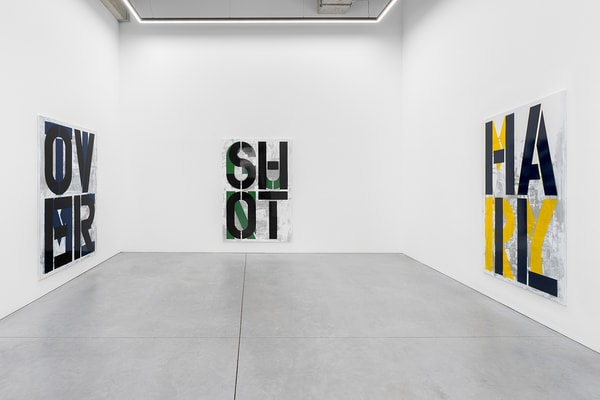 Tyrrell Winston 'A Wolf in Sheep's Clothing' Exhibition Stems Gallery Brussels Mark Fisher Christopher Wool Jenny Holzer