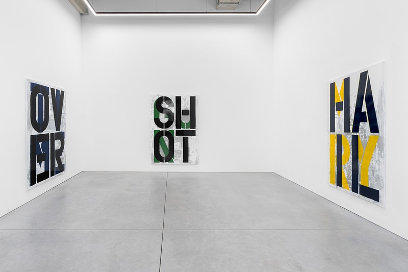 Tyrrell Winston 'A Wolf in Sheep's Clothing' Exhibition Stems Gallery Brussels Mark Fisher Christopher Wool Jenny Holzer