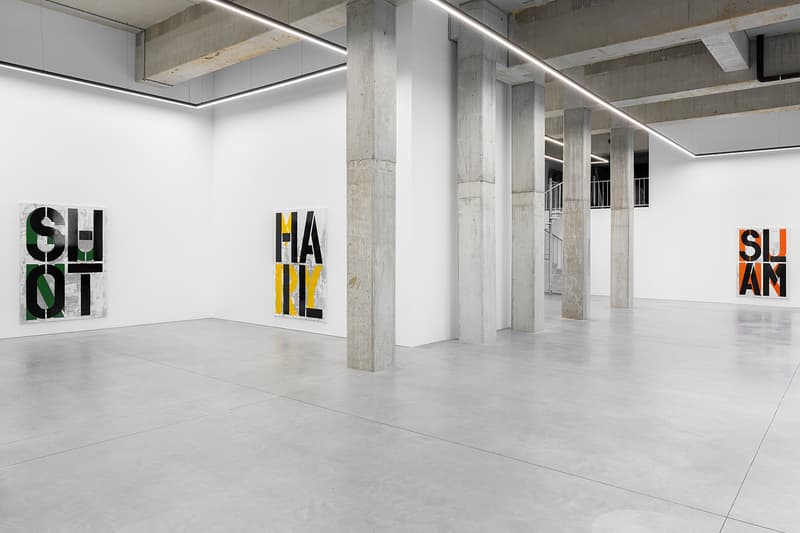 Tyrrell Winston 'A Wolf in Sheep's Clothing' Exhibition Stems Gallery Brussels Mark Fisher Christopher Wool Jenny Holzer