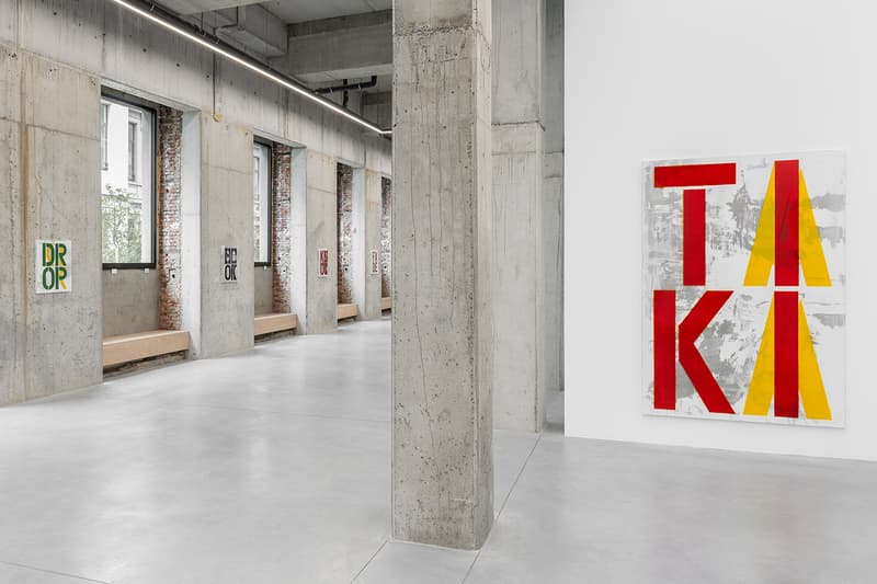 Tyrrell Winston 'A Wolf in Sheep's Clothing' Exhibition Stems Gallery Brussels Mark Fisher Christopher Wool Jenny Holzer
