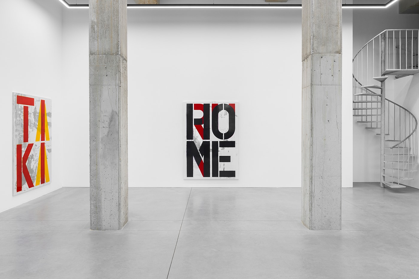 Tyrrell Winston 'A Wolf in Sheep's Clothing' Exhibition Stems Gallery Brussels Mark Fisher Christopher Wool Jenny Holzer