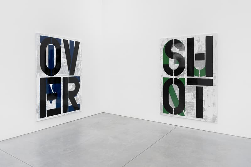 Tyrrell Winston 'A Wolf in Sheep's Clothing' Exhibition Stems Gallery Brussels Mark Fisher Christopher Wool Jenny Holzer
