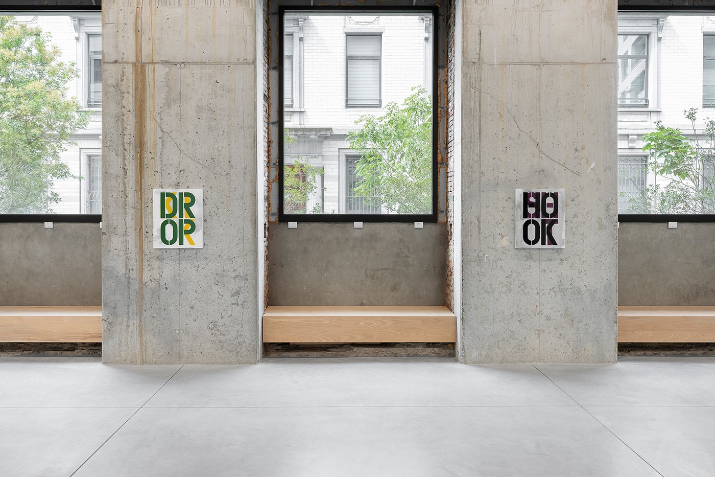 Tyrrell Winston 'A Wolf in Sheep's Clothing' Exhibition Stems Gallery Brussels Mark Fisher Christopher Wool Jenny Holzer