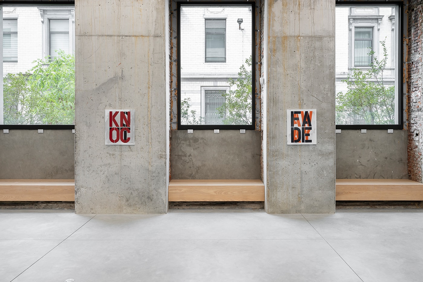 Tyrrell Winston 'A Wolf in Sheep's Clothing' Exhibition Stems Gallery Brussels Mark Fisher Christopher Wool Jenny Holzer