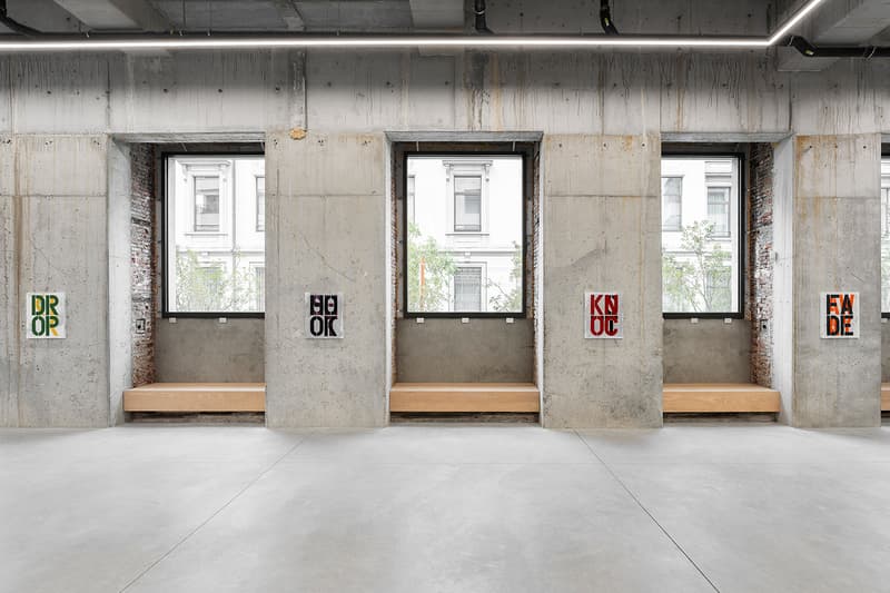 Tyrrell Winston 'A Wolf in Sheep's Clothing' Exhibition Stems Gallery Brussels Mark Fisher Christopher Wool Jenny Holzer