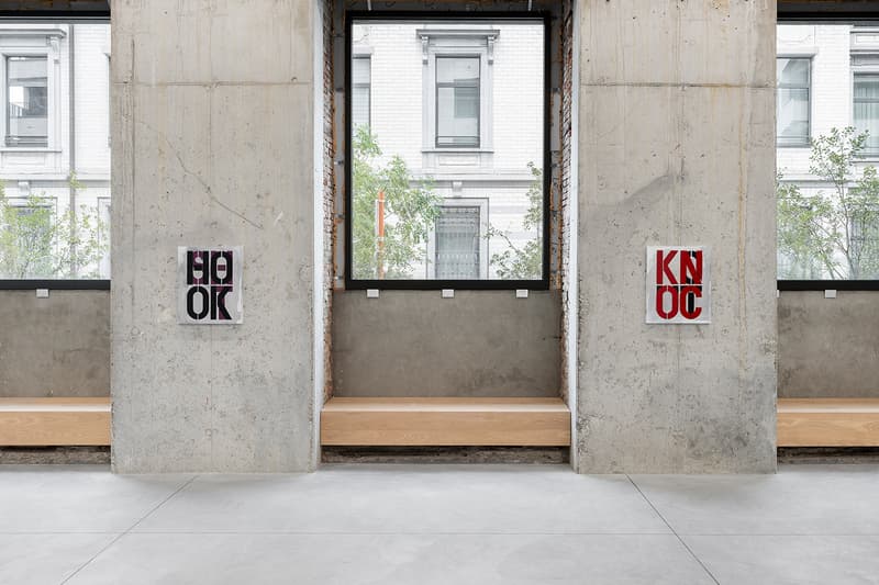 Tyrrell Winston 'A Wolf in Sheep's Clothing' Exhibition Stems Gallery Brussels Mark Fisher Christopher Wool Jenny Holzer