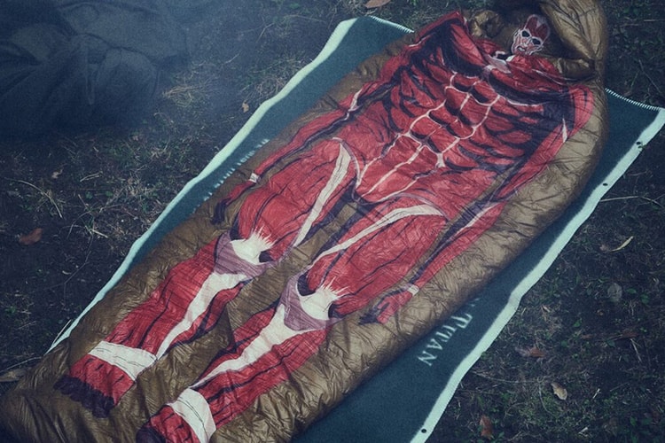 Sleep Like a Titan With Nanga's Upcoming 'Attack on Titan' Sleeping Bag