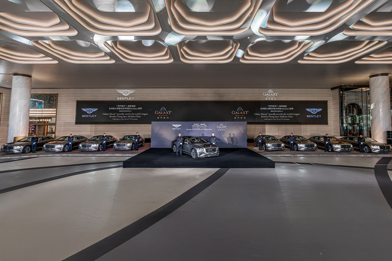 Bentley Bespoke Flying Spur Galaxy Macau Fleet Info