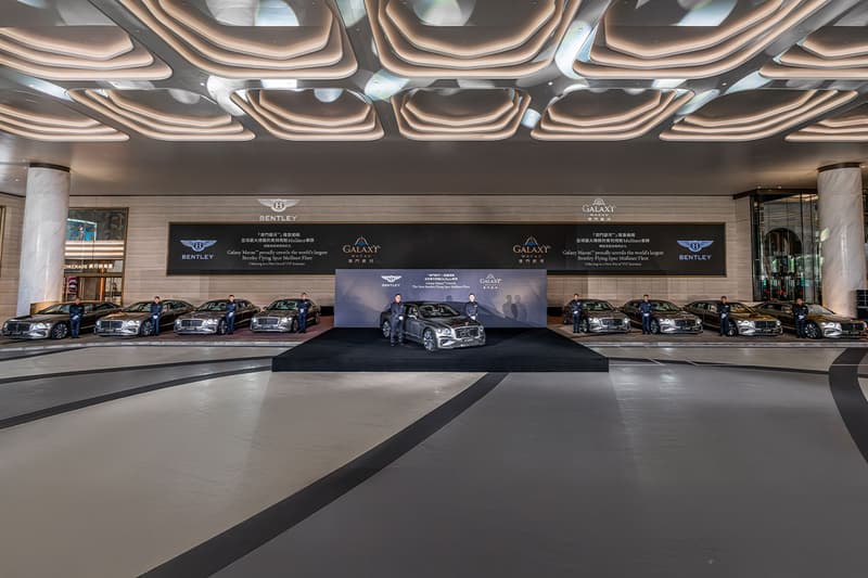 Bentley Bespoke Flying Spur Galaxy Macau Fleet Info